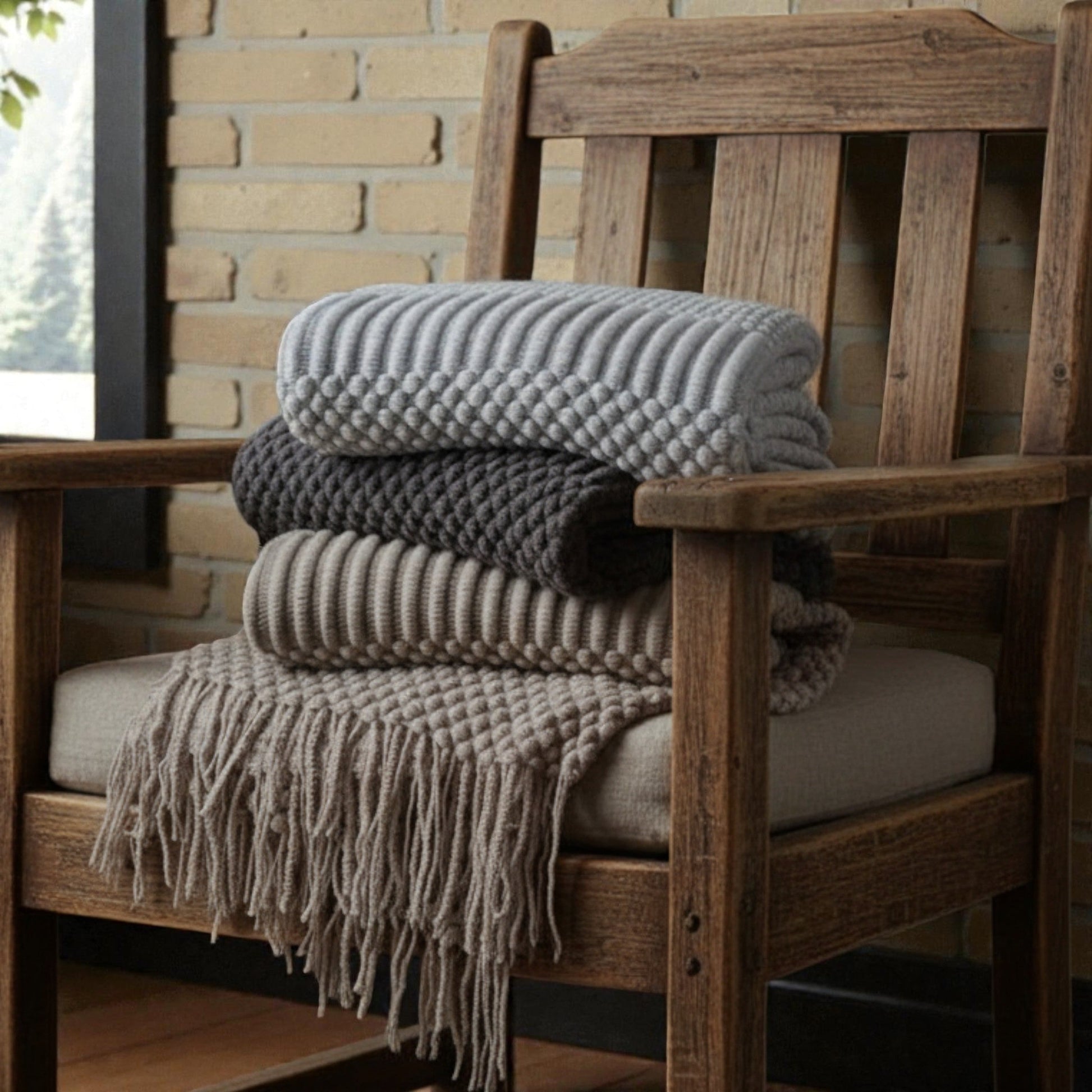 Small Nap Blanket Hewn Brim