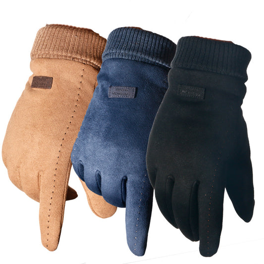 HB Suede Winter Gloves