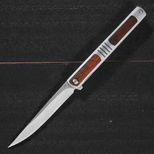 D2 Cased Folding Knife Hewn Brim