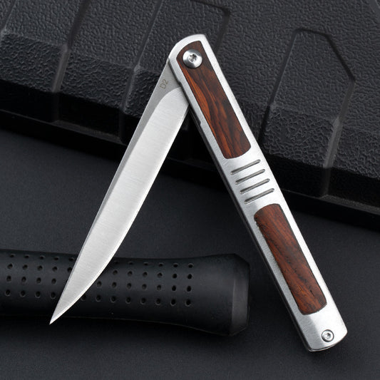 D2 Cased Folding Knife