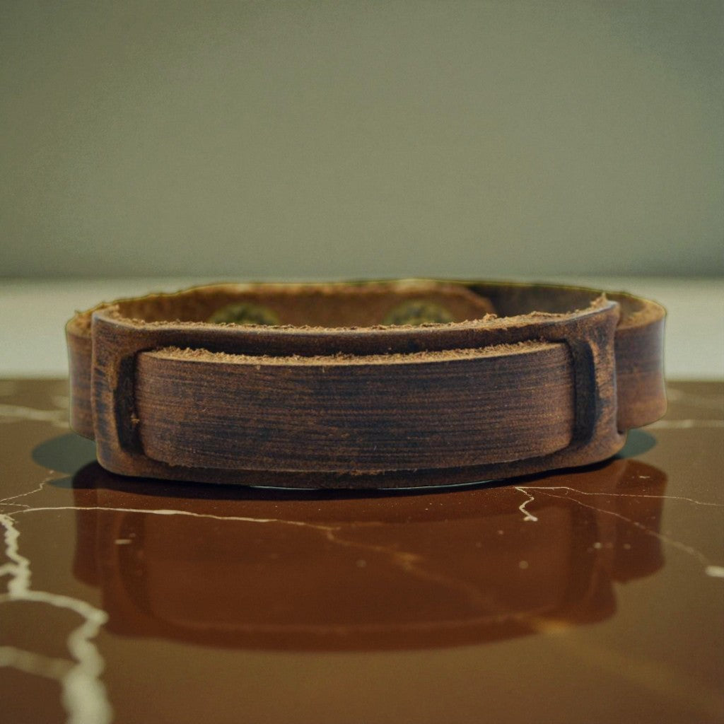 Signature Leather Bracelet