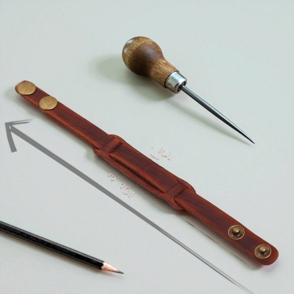 Signature Leather Bracelet