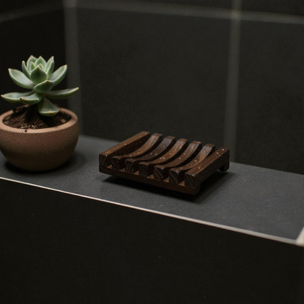 Wooden charcoal soapbox