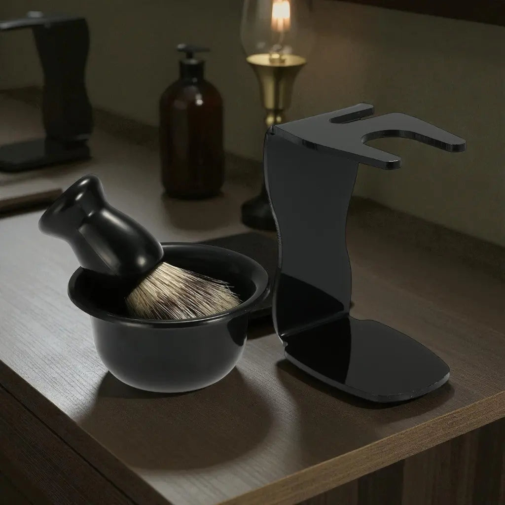 Shaving brush set Hewn Brim