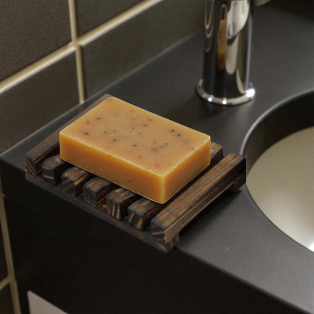 Wooden charcoal soapbox